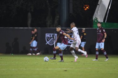 Real Salt Lake, 12 Temmuz 2020 'de Orlando Florida' da düzenlenen MLS Sırt Turnuvası sırasında Colorado Rapids ile karşı karşıya.