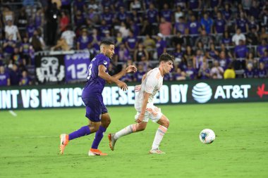 Orlando City SC, 6 Ağustos Salı günü Orlando Florida 'daki Exploria Stadyumu' nda oynanan ABD Kupası sırasında Atlanta United FC 'ye ev sahipliği yaptı..