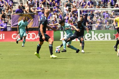 Orlando City SC 20 Nisan 2019 'da Orlando City Stadyumu' nda Vancouver Whitecaps 'a ev sahipliği yapıyor..  