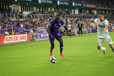 Orlando City, 3 Temmuz 2019 Çarşamba günü Orlando Florida 'daki Exploria Stadyumu' nda Philadelphia Union 'a ev sahipliği yaptı.. 