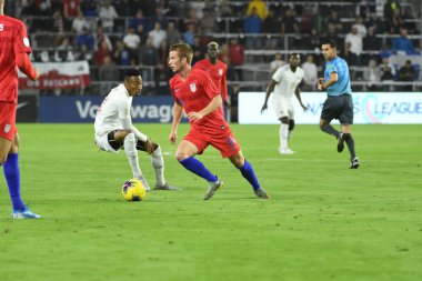 Amerikan Futbol Takımı 15 Kasım 2019 Cuma günü Orlando Florida 'daki Exploria Stadyumu' nda oynanan Concacaf Uluslar Ligi karşılaşmasında Kanada 'ya ev sahipliği yapmaktadır.