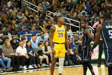Orlando Magic 11 Aralık 2019 Çarşamba günü Orlando Forida 'daki Amway Center' da Los Angeles Lakers 'a ev sahipliği yaptı..  
