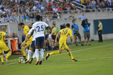 Paris Saint-Germain, Tottenham Hotspur 'a karşı 22 Temmuz 2017' de Orlando Florida 'daki Citrus Bowl' da.  