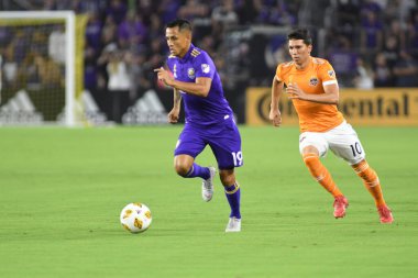 Orlando City SC, 22 Eylül 2018 'de Florida Exploria Stadyumu' nda Houston Dynamo 'yu ağırladı..