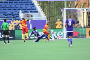 Orlando City SC, 29 Haziran 2016 'da Orlando Florida' daki Kamp Dünyası Stadyumu 'nda Fort Lauderdale Strikers' a ev sahipliği yaptı..