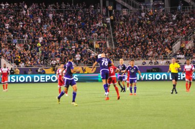 Orlando City SC, 8 Mayıs 2015 'te Florida' daki Kamp Dünyası Stadyumu 'nda Los Angeles Galaksisi' ne ev sahipliği yaptı.. 
