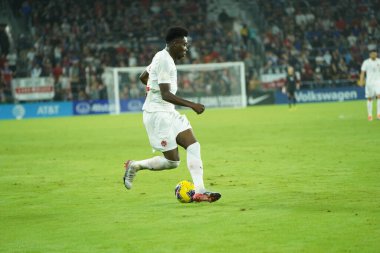 Amerikan Futbol Takımı 15 Kasım 2019 Cuma günü Orlando Florida 'daki Exploria Stadyumu' nda oynanan Concacaf Uluslar Ligi karşılaşmasında Kanada 'ya ev sahipliği yapmaktadır.