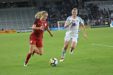 ABD, 7 Mart 2018 tarihinde Orlando City Stadyumu 'ndaki SheBelives Kupası' nda İngiltere ile karşı karşıya geldi..  