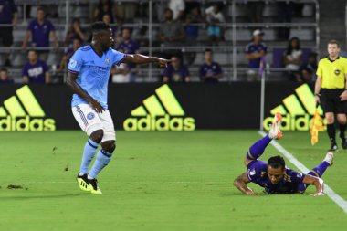 Orlando City 26 Temmuz 2018 'de Florida Exploria Stadyumu' nda NYC FC 'ye ev sahipliği yaptı. Fotoğraf: Marty Jean-Louis