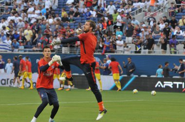 Paris Saint-Germain, Tottenham Hotspur 'a karşı 22 Temmuz 2017' de Orlando Florida 'daki Citrus Bowl' da.   