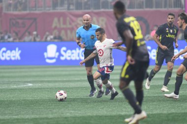 1 Ağustos 2018 tarihinde Atlanta 'daki Mercedez Benz Stadyumu' nda tüm yıldızlar Juventus 'a karşı..  