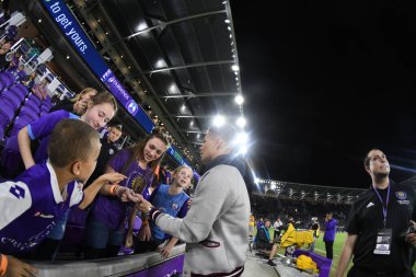Orlando City SC, 10 Mart 2018 'de Orlando City Stadyumu' nda Minnesota United FC 'ye ev sahipliği yaptı..  