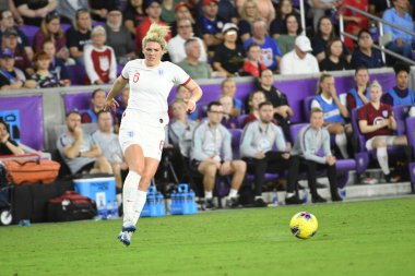 5 Mart 2020 'de Orlando Florida' daki Exploria Stadyumu 'nda düzenlenen 2020 SheBelieves Kupası' nda ABD - İngiltere Karşılaşması 