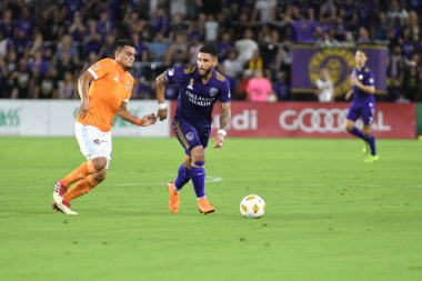 Orlando City SC, 22 Eylül 2018 'de Florida Exploria Stadyumu' nda Houston Dynamo 'yu ağırladı..