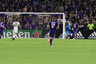 Orlando City 14 Temmuz 2018 'de Florida Exploria Stadyumu' nda Toronto FC 'ye ev sahipliği yaptı. Fotoğraf: Marty Jean-Louis