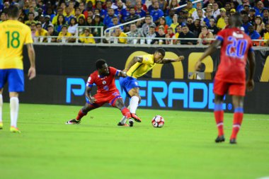 Brezilya, 8 Haziran 2016 tarihinde Orlando Florida 'daki Copa America Centenario' da Haiti ile karşılaştı..
