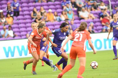 Orlando Pride, 27 Haziran 2018 tarihinde Orlando City Stadyumu 'nda Houston Dash' e ev sahipliği yaptı..  