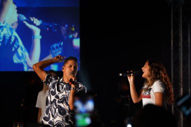 Miel San Marcos grubu 28 Temmuz 2019 tarihinde Tampa Florida 'daki Iglesia de Dios Pentecostal' da sahne almaktadır..  