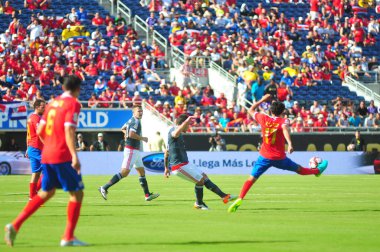 Kosta Rika, Copa America Centenario sırasında Paraguay ile Orlando Florida 'daki Dünya Kampı Stadyumu' nda karşılaştı.. 
