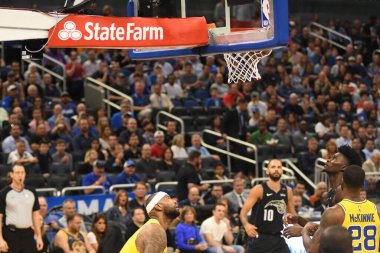 Orlando Magic, 28 Şubat 2019 Perşembe günü Orlando Florida 'daki Amway Center' da Golden State Warriors 'a ev sahipliği yaptı.. 