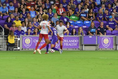 Orland Pride, 25 Ağustos 2018 'de Orlando Florida' daki Exploria Stadyumu 'nda Chicago Red Stars' a ev sahipliği yapıyor..  