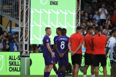 30 Temmuz 2019 'da Orlando Florida' da Disney 'in Vahşi Spor Dünyası' nda MLS All-Star Yetenek Yarışması.