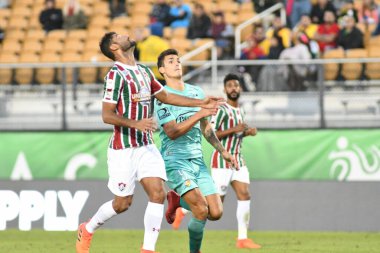 Fluminense, Florida Kupası 'nda 15 Ocak 2018' de Orlando Florida 'da oynanan Spektrum Stadyumu' nda Barcelona SC 'ye karşı..
