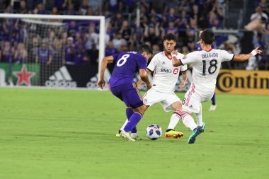 Orlando City 14 Temmuz 2018 'de Florida Exploria Stadyumu' nda Toronto FC 'ye ev sahipliği yaptı. Fotoğraf: Marty Jean-Louis