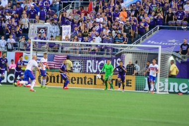 Orlando City, 24 Ağustos 2016 'da Orlando Florida' daki Kamp Dünyası Stadyumunda Toronto FC 'ye ev sahipliği yaptı..