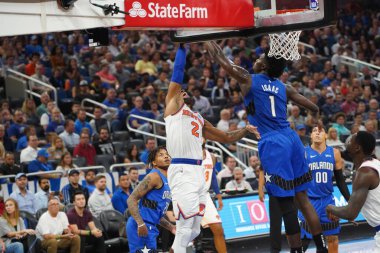 Orlando Magic 30 Ekim 2019 Çarşamba günü Orlando Forida 'daki Amway Center' da New York Knicks 'e ev sahipliği yaptı..