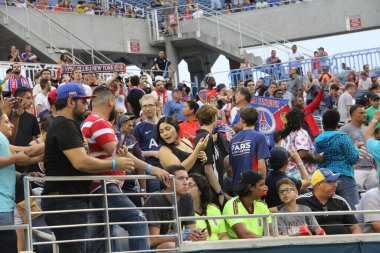 Paris Saint-Germain, Tottenham Hotspur 'a karşı 22 Temmuz 2017' de Orlando Florida 'daki Citrus Bowl' da.   