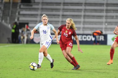 ABD, 7 Mart 2018 tarihinde Orlando City Stadyumu 'ndaki SheBelives Kupası' nda İngiltere ile karşı karşıya geldi.. 