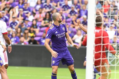 Orlando City, 31 Mart 2018 'de Orlando Florida' daki Exploria Stadyumu 'nda New York Red Bulls' a ev sahipliği yaptı..  