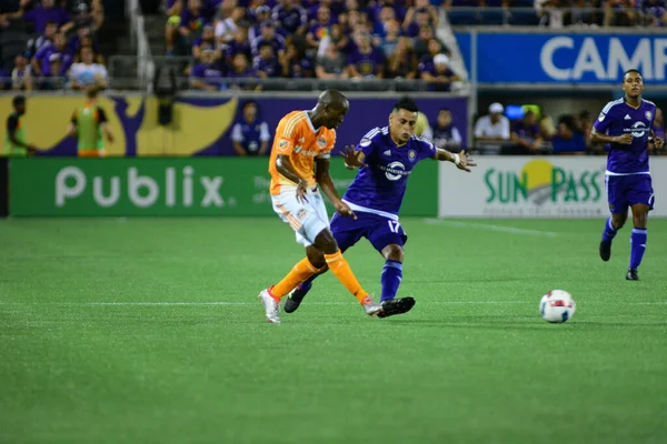 Orlando City Sediou Houston Dynamo Julho 2016 Camping World Stadium — Fotografia de Stock