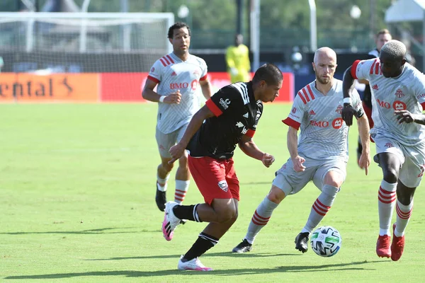 Toronto Affronta United Durante Mls Back Tournament Espn Wild World — Foto Stock