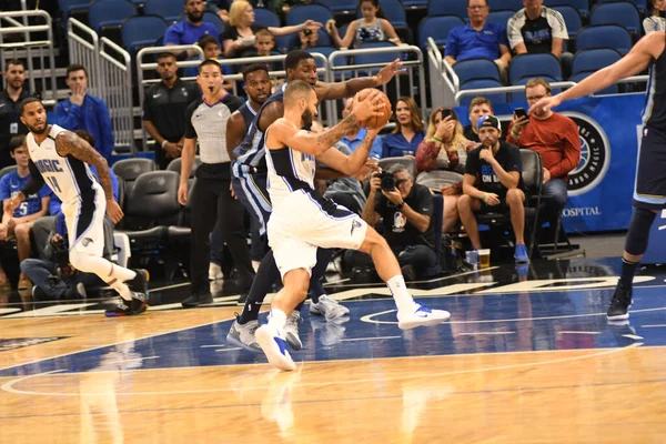 올랜도 Orlando Magic 2018 올랜도 플로다에 암웨이 Amway Center 멤피스 — 스톡 사진