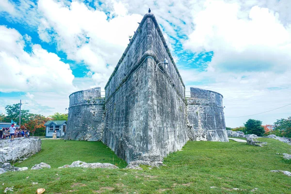 Fort Fincastle Forte Localizado Cidade Nassau Ilha Nova Providência Nas — Fotografia de Stock