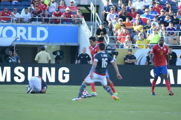 Costa Rica Szembe Paraguay Copa America Centenario Camping World Stadium — Stock Fotó