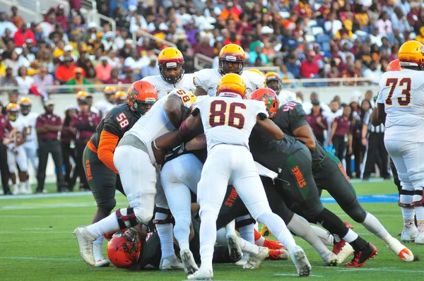 Florida Rattlers Möter Bethune Cookman Wildcats Florida Classics Camping World — Stockfoto