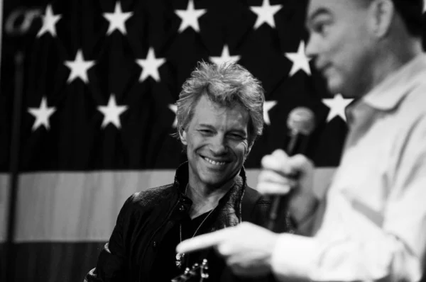 Sänger Jon Bon Jovi Tritt November 2016 State Street Theater — Stockfoto