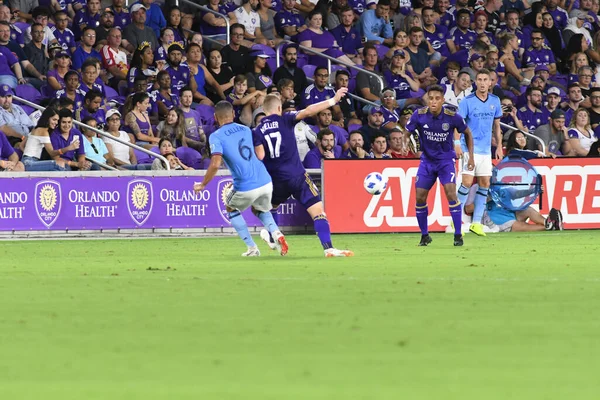 Orlando City 26 Temmuz 2018 'de Florida Exploria Stadyumu' nda NYC FC 'ye ev sahipliği yaptı. Fotoğraf: Marty Jean-Louis