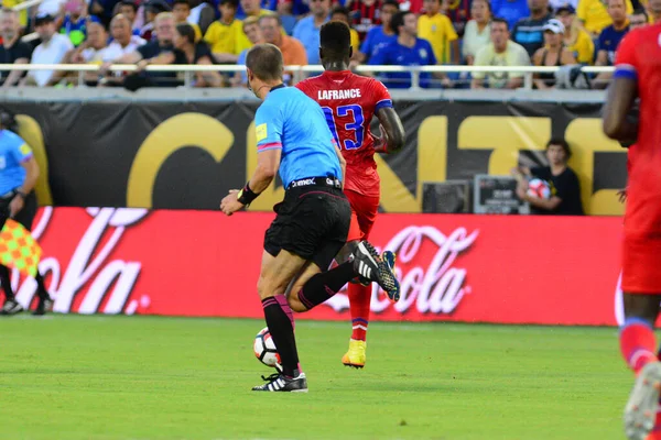 Brasilien Möter Haiti Copa America Centenario Orlando Florida Camping World — Stockfoto