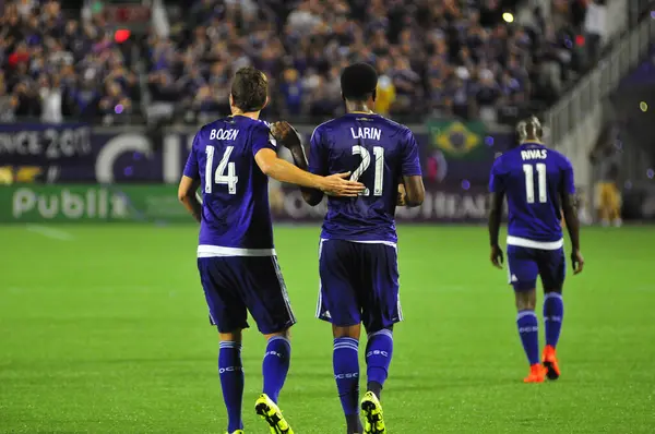 Orlando City Ekim 2015 Dünya Kampı Stadyumu Nda Montreal Çarpması — Stok fotoğraf