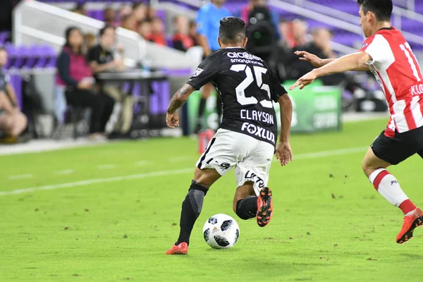 Korintliler, 10 Ocak 2018 'de Orlando City Stadyumu' nda düzenlenen Florida Kupası 'nda PSV Eindhoven' a karşı..  