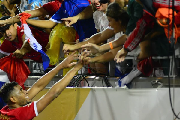 Bolivia Enfrenta Panamá Durante Copa American Centenario Orlando Florida Camping — Foto de Stock