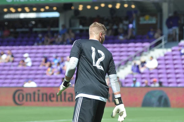 Orlando City Gastheer Van Colorado Rapids Het Orlando City Stadium — Stockfoto