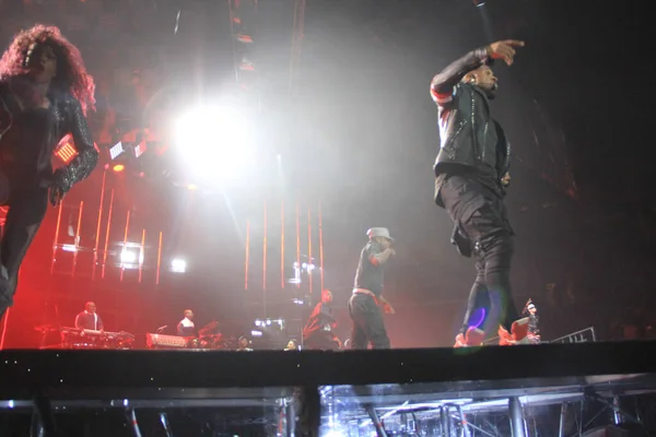 Singer Usher Apresenta Amway Center Orlando Florida Dezembro 2015 — Fotografia de Stock