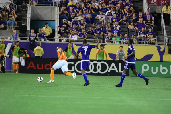 Orlando City Sediou Houston Dynamo Julho 2016 Camping World Stadium — Fotografia de Stock