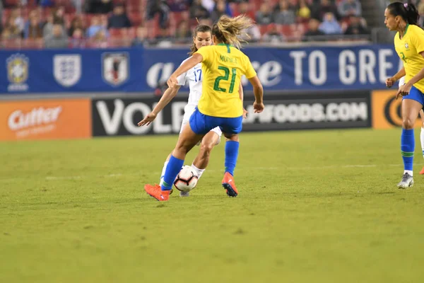 Shebelieves Cup Finale Met Usa Brazilië Raymond James Stadium Tampa — Stockfoto