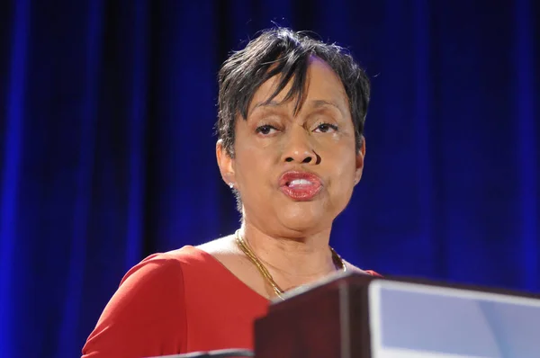 Judge Glenda Hatchett Speaks Faith Symposium Orlando Florida October 2014 — Stock Photo, Image